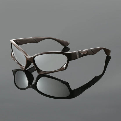 VELNOR RETRO PUNK OVAL SUNGLASSES