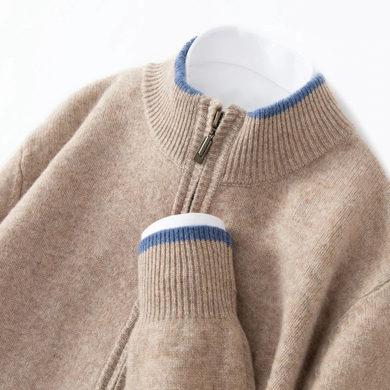 Nordmere Wool Zip Cardigan