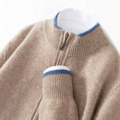 Nordmere Wool Zip Cardigan