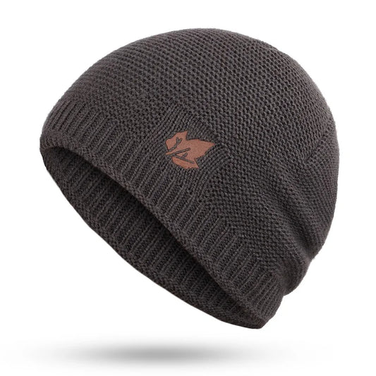Frostfall Knit Beanie - Plush-Lined Winter Hat