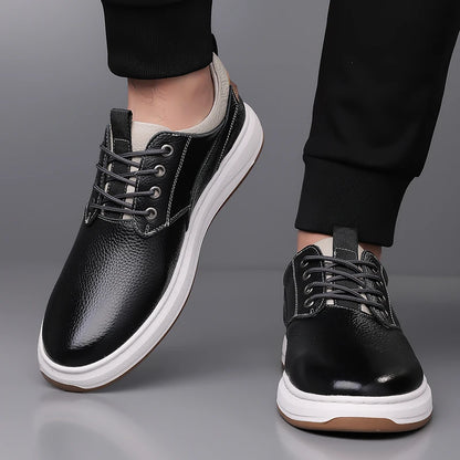 VALDERON SNEAKER - MEN’S GENUINE LEATHER BUSINESS SHOES