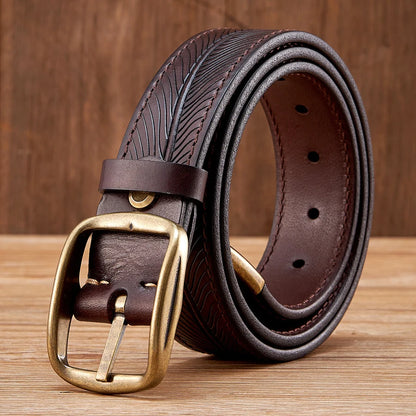 MAVRICK HERON GENUINE LEATHER BELT