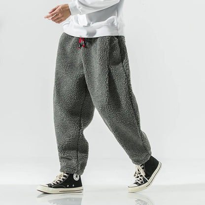 VELMORE FLEECE LOUNGE PANTS - MEN’S WINTER RELAXED SWEATPANTS