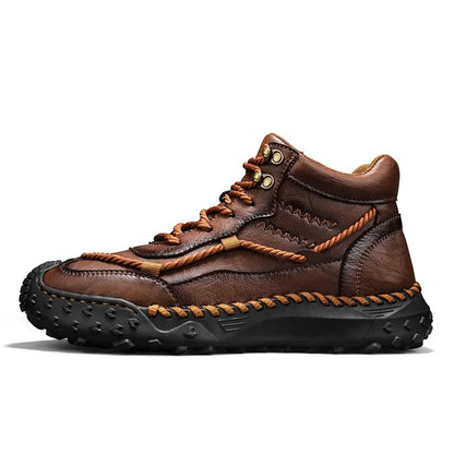 TORVEN BOOTS - MEN’S GENUINE LEATHER HIGH-TOP OUTDOOR BOOTS