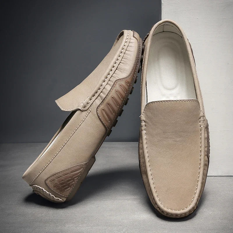 LUCENZO LOAFERS - MEN’S GENUINE LEATHER MOCASSINS