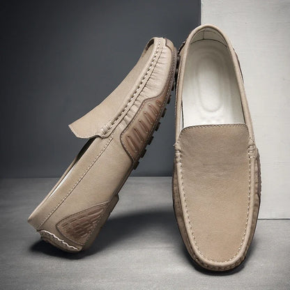 LUCENZO LOAFERS - MEN’S GENUINE LEATHER MOCASSINS