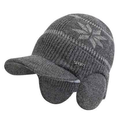Nordglade Sport Snowfall Earflap Beanie - Plush-Lined Winter Hat