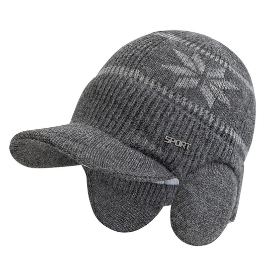 Nordglade Sport Snowfall Earflap Beanie - Plush-Lined Winter Hat