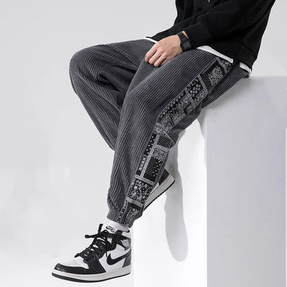 ARVINE PATCHWORK PANTS - MEN’S STREETWEAR SWEATPANTS
