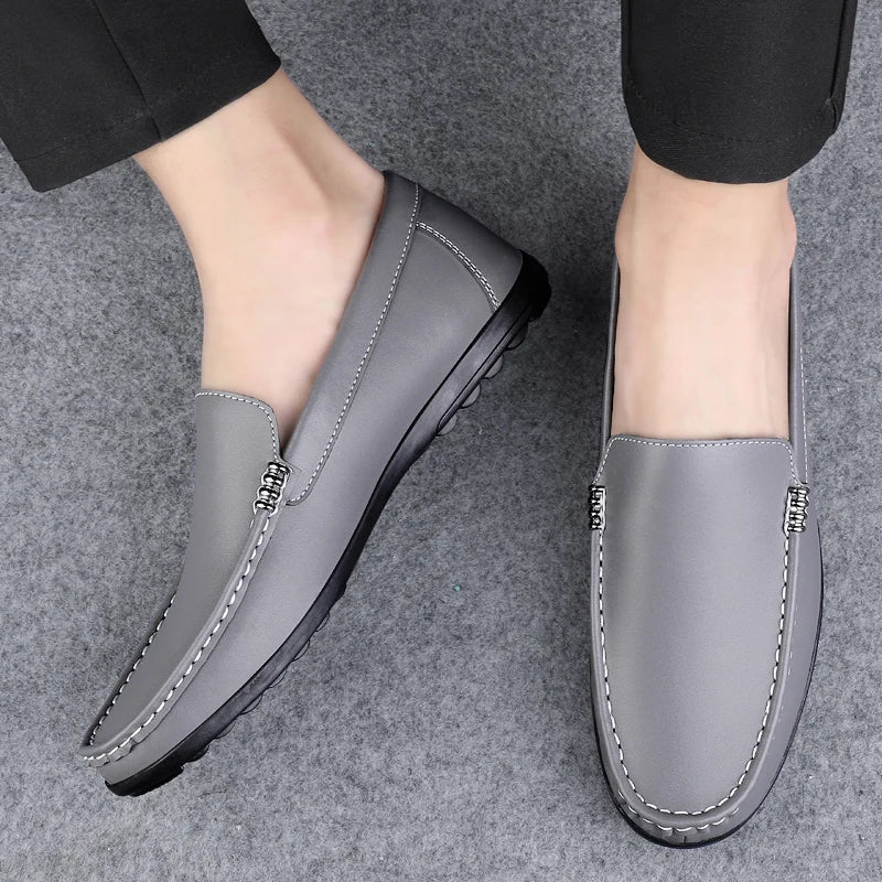DAKOTA THREAD MEN’S GENUINE LEATHER LOAFERS
