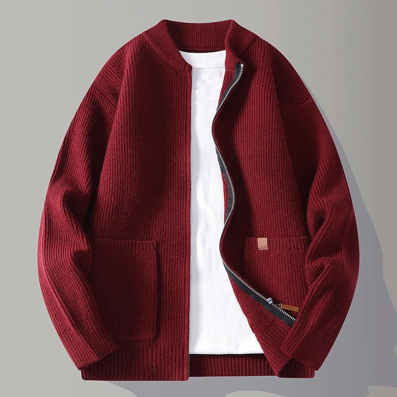 Nordvale Zip Knit Cardigan