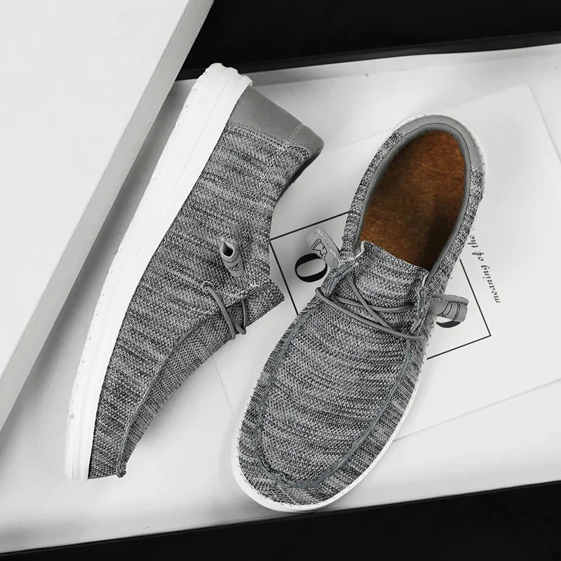 NAVREN LOAFERS - MEN’S BREATHABLE CANVAS SLIP-ON CASUAL SHOES