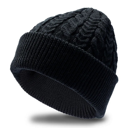 Everdale Wool Knit Beanie - Thick Winter Hat With Warm Lining
