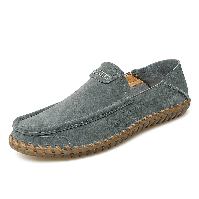 ROVELLO LOAFERS - MEN’S GENUINE LEATHER SLIP-ON SHOES