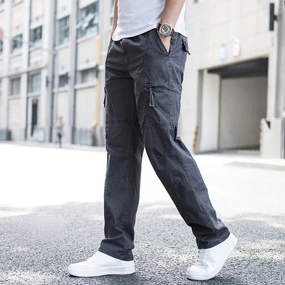 DURAND CARGO PANTS - MEN'S RELAXED UTILITY STREET TROUSERS