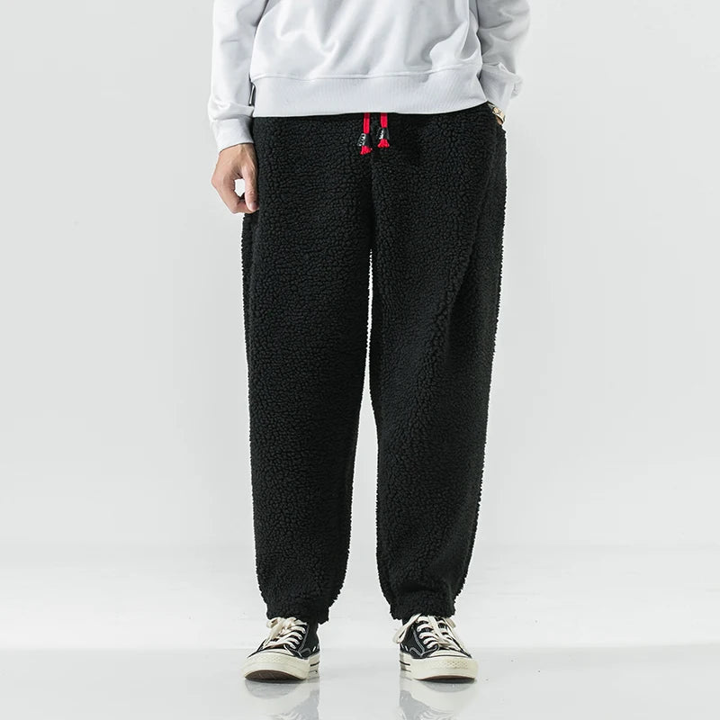 VELMORE FLEECE LOUNGE PANTS - MEN’S WINTER RELAXED SWEATPANTS