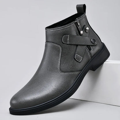 X CHELSEA BOOTS - MEN’S GENUINE LEATHER BUSINESS BOOTS