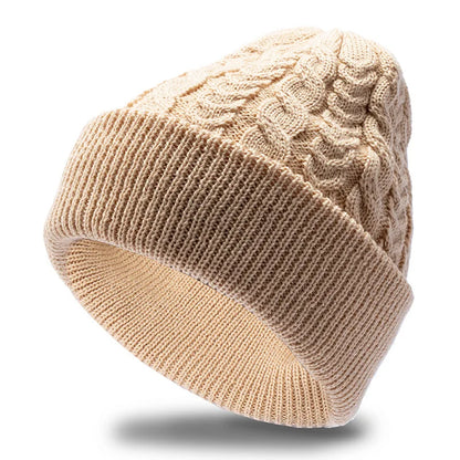 Everdale Wool Knit Beanie - Thick Winter Hat With Warm Lining