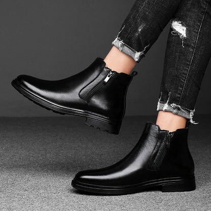 VALERIO BOOTS - MEN’S GENUINE LEATHER CHELSEA BOOTS