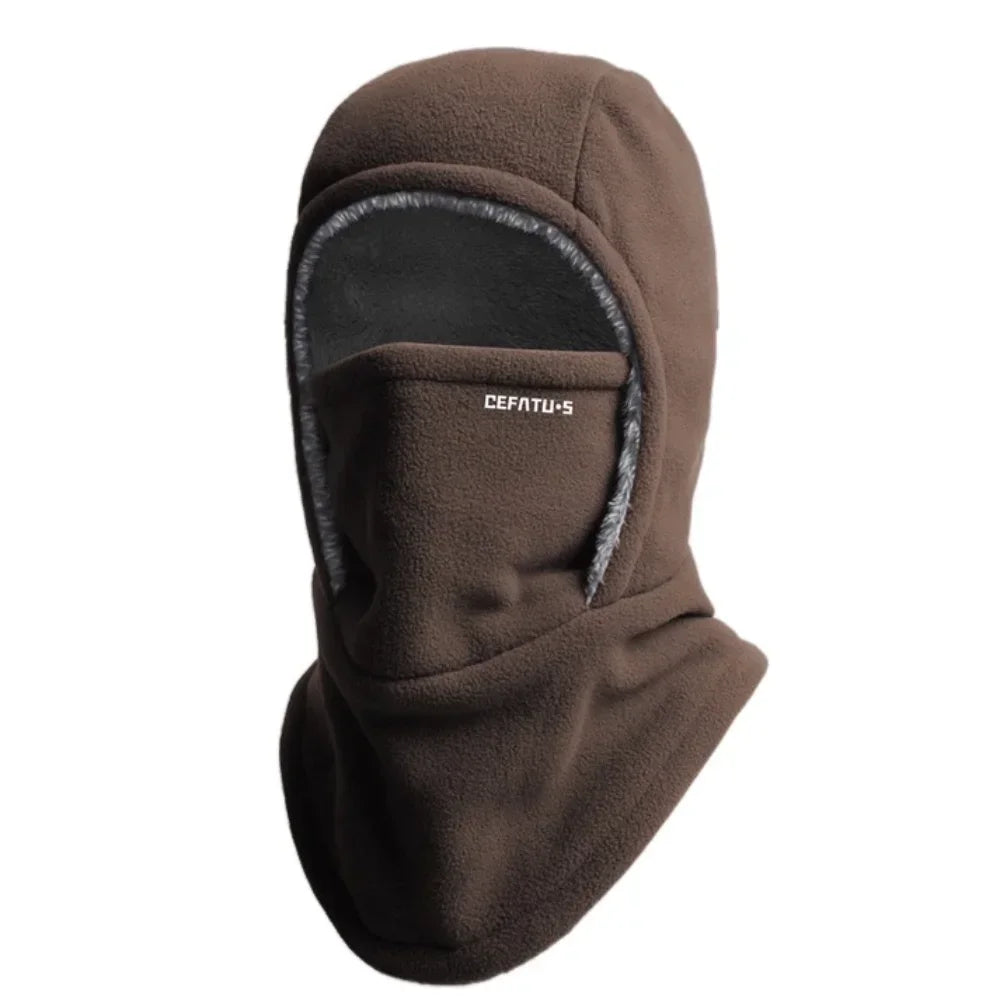 Nordveil Cotton Fleece Balaclava Windproof Hood