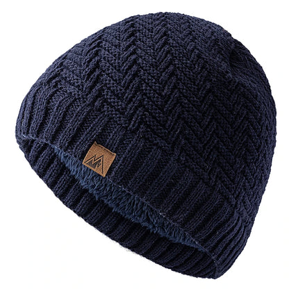 SNOWVALE KNIT BEANIE - PLUSH-LINED WINTER HAT
