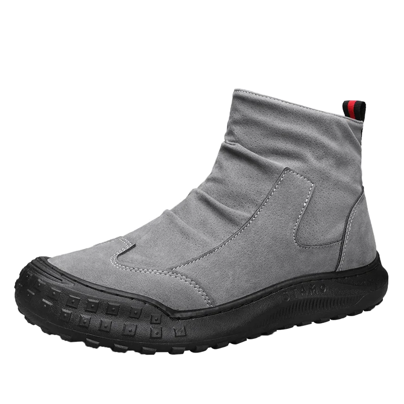 STRAVON BOOTS - MEN’S FLANNEL HIGH-CUT BOOTS