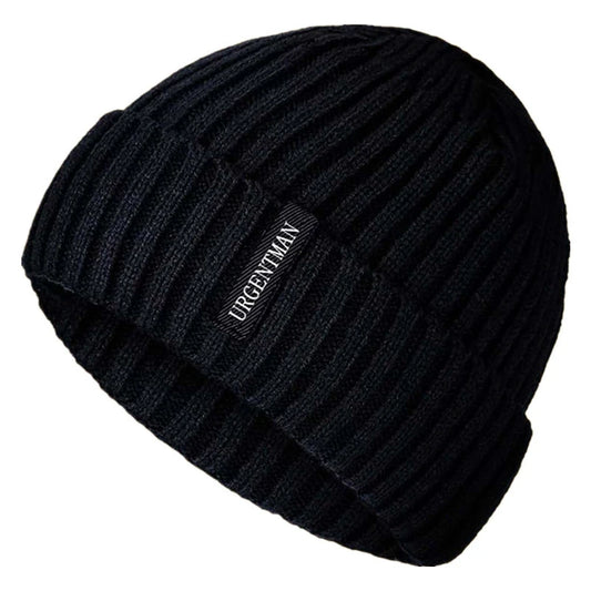 Urgentman Nordpeak Knit Beanie - Plush Lined Winter Hat