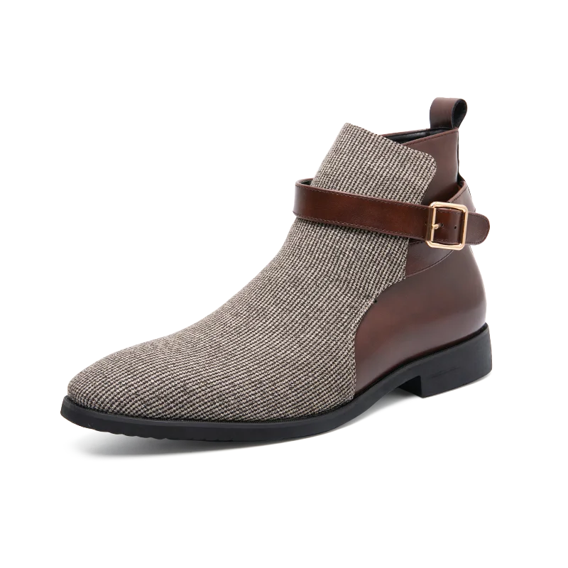VALMOND BOOTS - MEN’S GENUINE LEATHER BUSINESS CHELSEA BOOTS