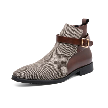 VALMOND BOOTS - MEN’S GENUINE LEATHER BUSINESS CHELSEA BOOTS