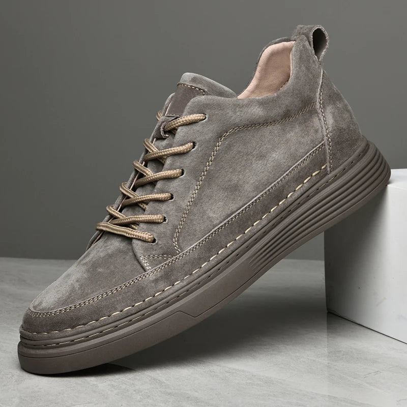 MONTERIO SNEAKERS - MEN’S SUEDE LEATHER CASUAL SHOES