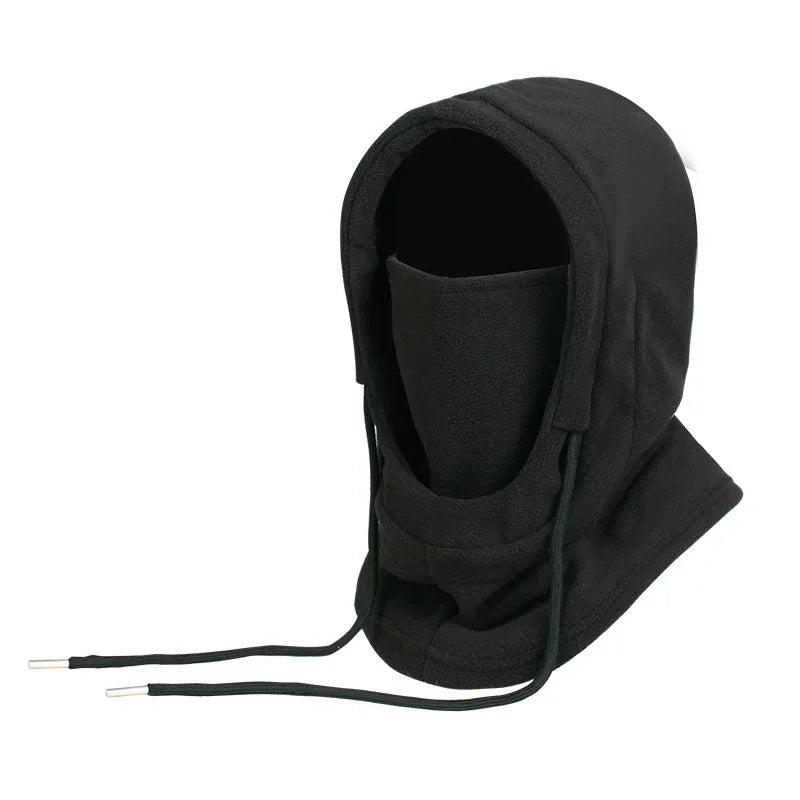 Frostwind Fleece Balaclava - Winter Hooded Face & Neck Cover