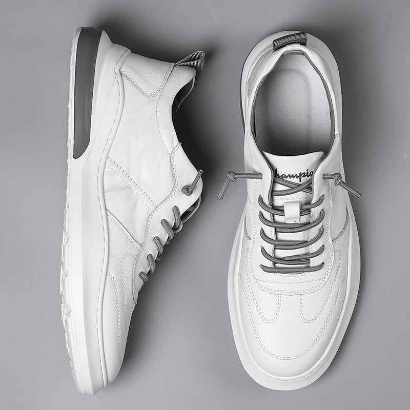 MONTERO SNEAKERS - MEN’S GENUINE LEATHER SHOES