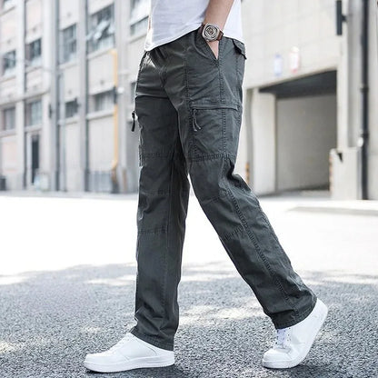 DURAND CARGO PANTS - MEN'S RELAXED UTILITY STREET TROUSERS