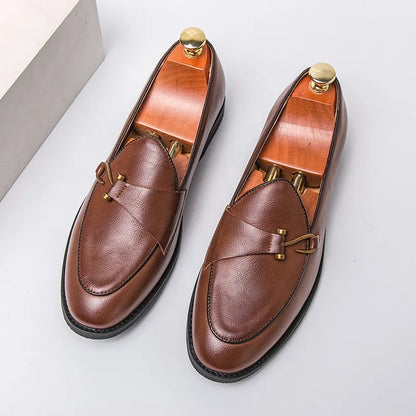 MONTEVERO LOAFERS - MEN’S ELEGANT LEATHER DRESS SHOES