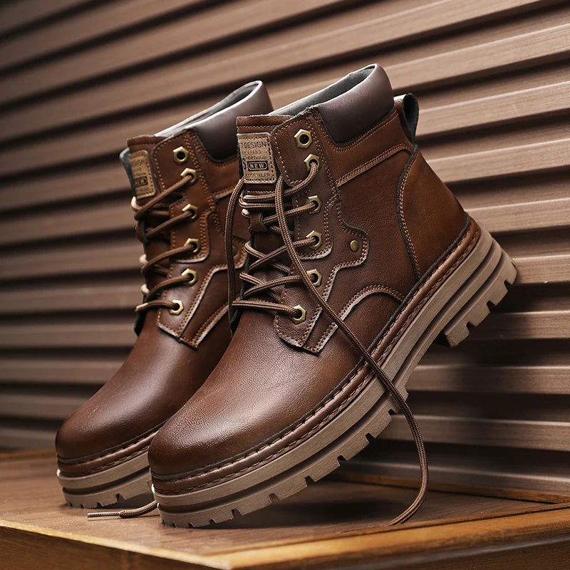 MARTIN BOOTS - MEN’S GENUINE LEATHER CLASSIC BOOTS