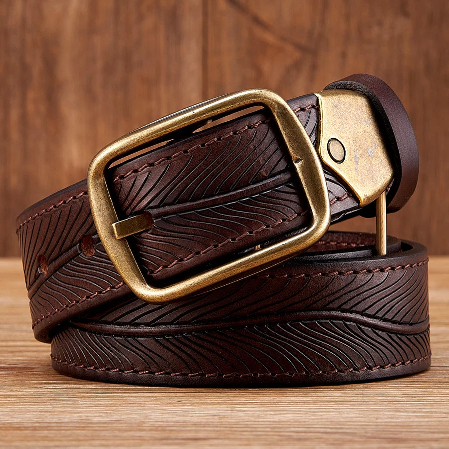 MAVRICK HERON GENUINE LEATHER BELT