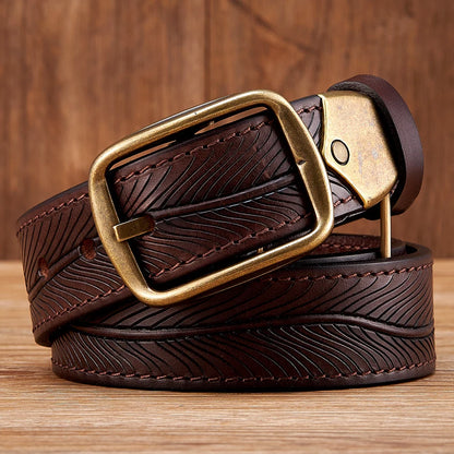 MAVRICK HERON GENUINE LEATHER BELT