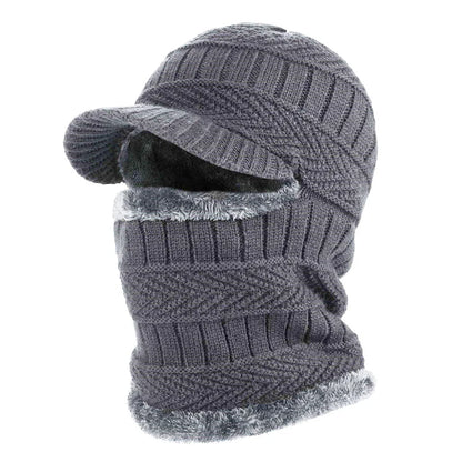 Frostguard Full-Cover Beanie - Plush-Lined Winter Face Cover Hat
