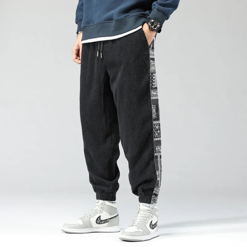 ARVINE PATCHWORK PANTS - MEN’S STREETWEAR SWEATPANTS