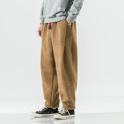 VELMORE FLEECE LOUNGE PANTS - MEN’S WINTER RELAXED SWEATPANTS