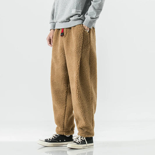 VELMORE FLEECE LOUNGE PANTS - MEN’S WINTER RELAXED SWEATPANTS