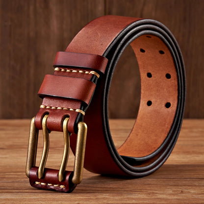 LOUVARE HERITAGE GENUINE LEATHER BELT