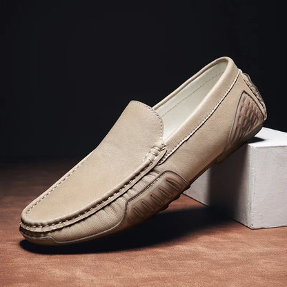 LUCENZO LOAFERS - MEN’S GENUINE LEATHER MOCASSINS