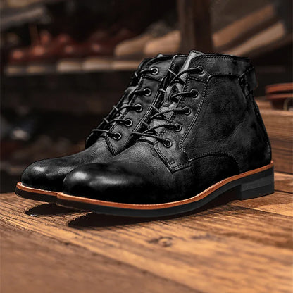 ALDERSON BOOTS - MEN’S VINTAGE LEATHER BOOTS