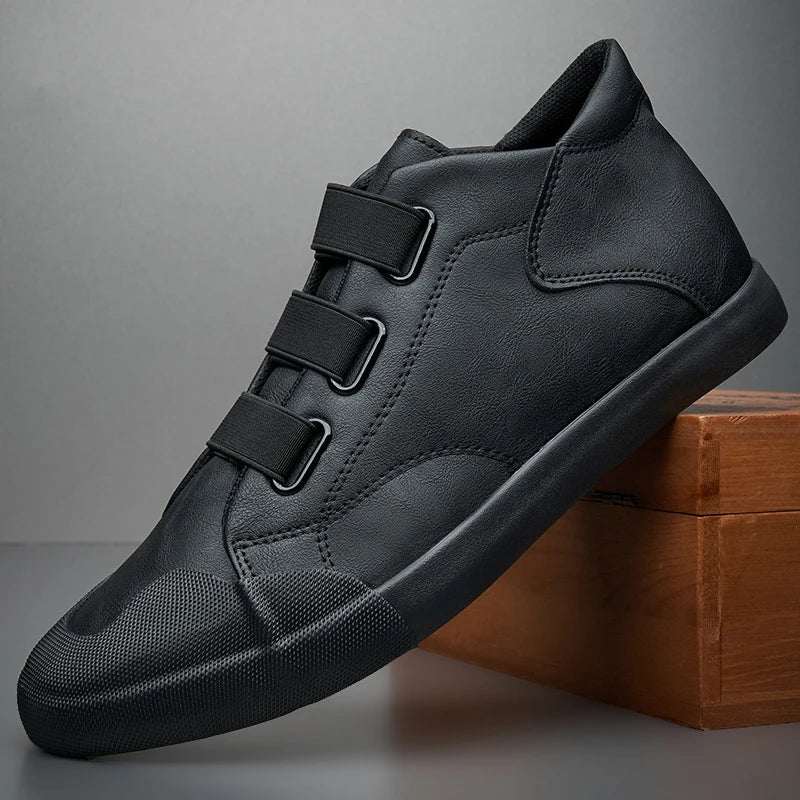 MONTELLI SNEAKERS - MEN’S CASUAL SNEAKERS WITH ELASTIC STRAPS