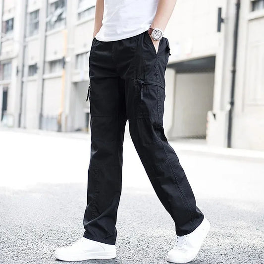DURAND CARGO PANTS - MEN'S RELAXED UTILITY STREET TROUSERS