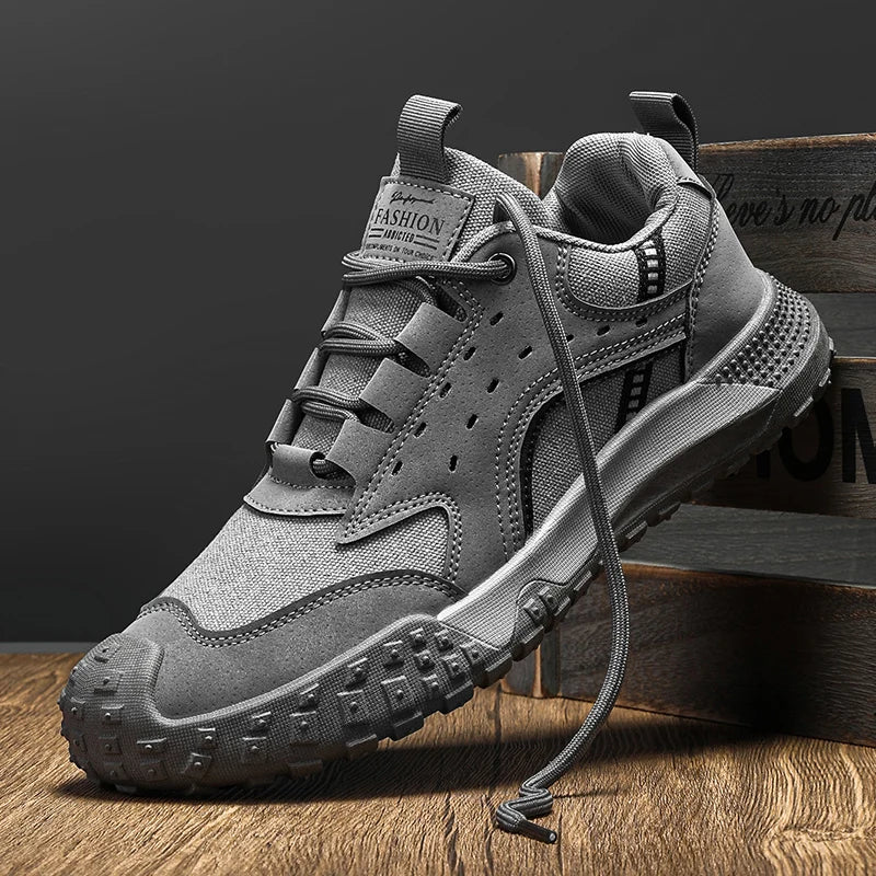 RAVENRIDGE SNEAKERS - MEN’S WEAR-RESISTANT LACE-UP SHOES