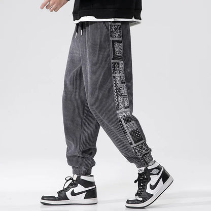 ARVINE PATCHWORK PANTS - MEN’S STREETWEAR SWEATPANTS
