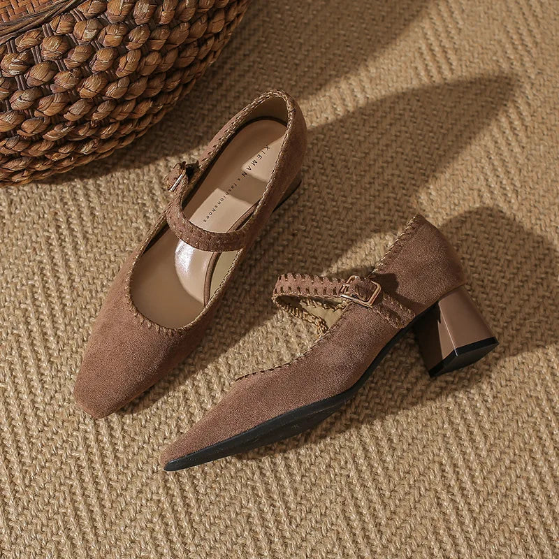 Cavelle Suede Heels (Women)