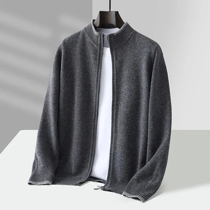 Nordmere Wool Zip Cardigan